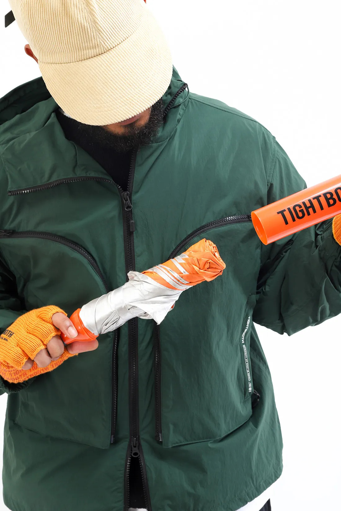 Tightbooth Portable umbrella orange  - GRADUATE STORE